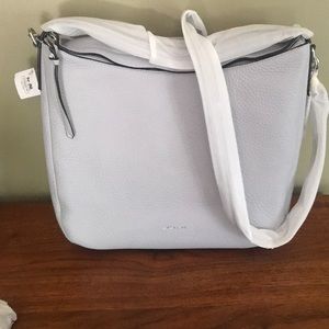 NWT pebbled leather Coach handbag